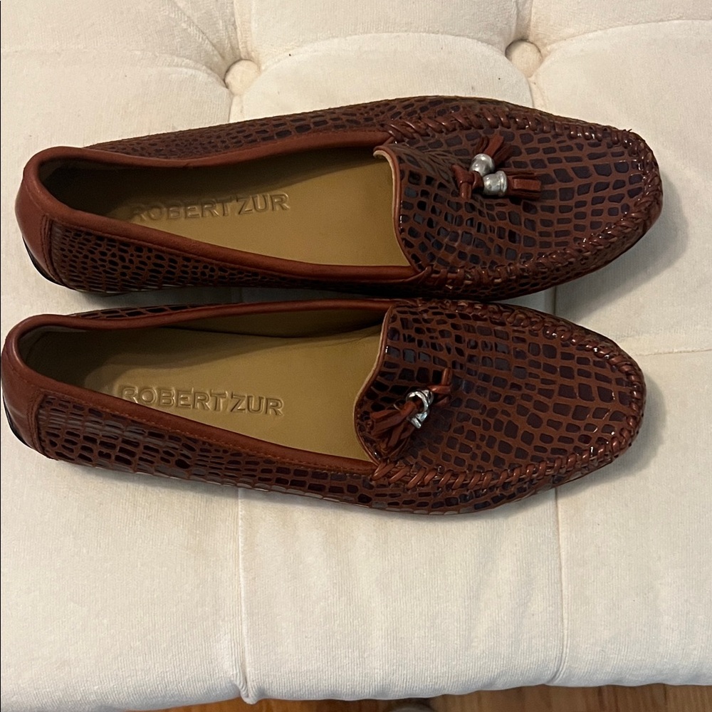 Robert Zur Brown Loafers for women